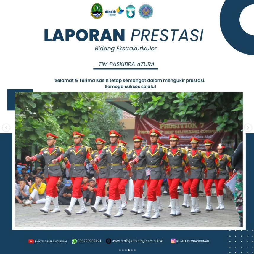 Paskibra Azura Mendapatkan Prestasi di Kejuaraan LKBB Se-pulau Jawa Tahun 2024