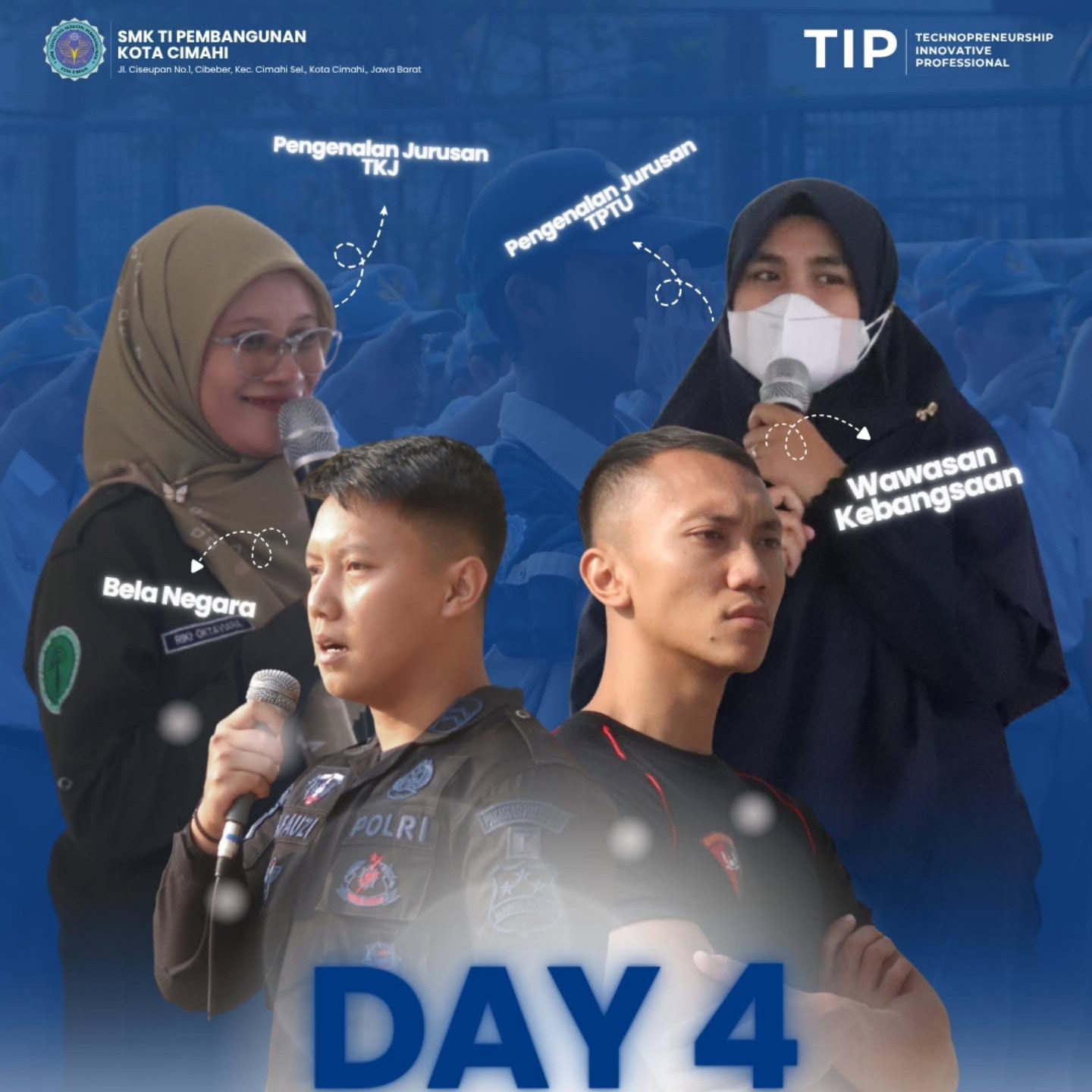MPLS DAY 4 | Menumbuhkan Jiwa Nasionalisme dan Mengenal Dunia Kejuruan